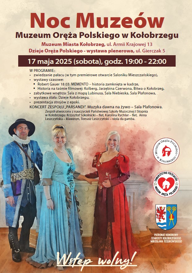 Plakat Noc Muzeów