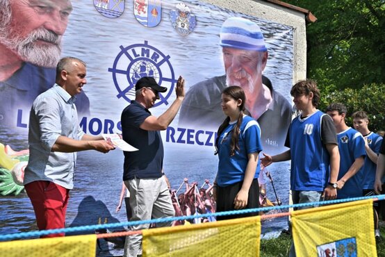 Smocze Łodzie - wręczenie nagród. Zdjęcia Jerzy Błażyński.